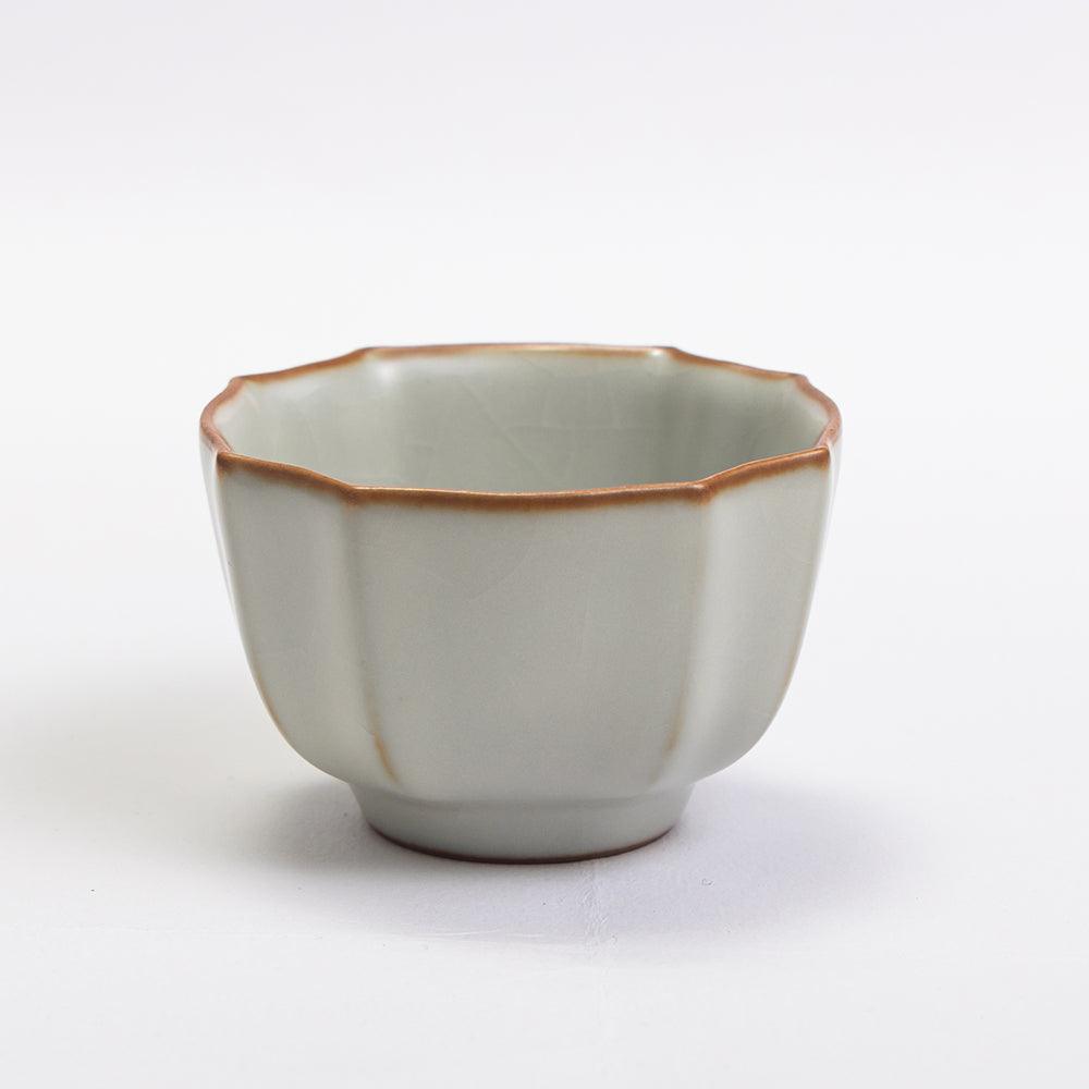 Ru Ware Tea Set-2 Tasting Cups+1 Gongdao+1 Gaiwan - Lapsangstore