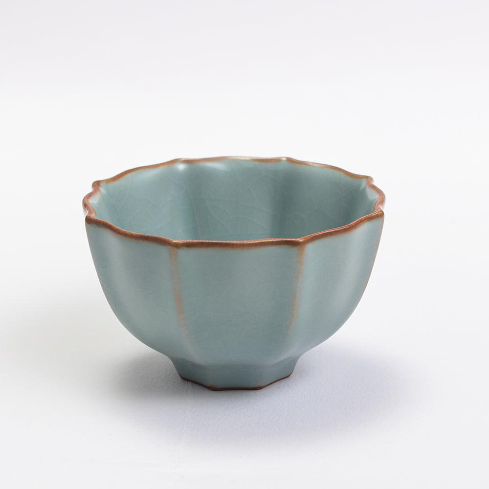 Ru Ware Tea Set-2 Tasting Cups+1 Gongdao+1 Gaiwan - Lapsangstore