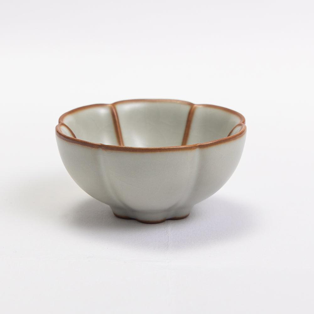 Ru Ware Tea Set-2 Tasting Cups+1 Gongdao+1 Gaiwan - Lapsangstore