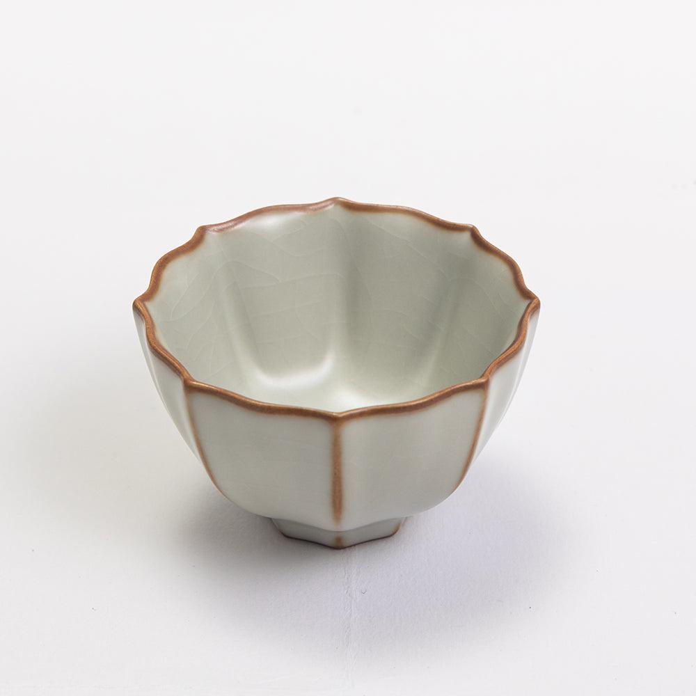 Ru Ware Tea Set-2 Tasting Cups+1 Gongdao+1 Gaiwan - Lapsangstore