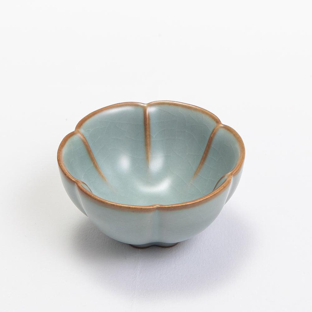 Ru Ware Tea Set-2 Tasting Cups+1 Gongdao+1 Gaiwan - Lapsangstore