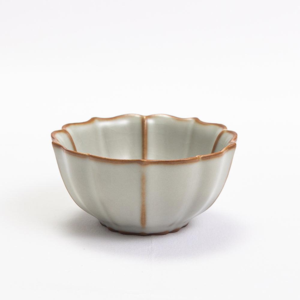 Ru Ware Tea Set-2 Tasting Cups+1 Gongdao+1 Gaiwan - Lapsangstore