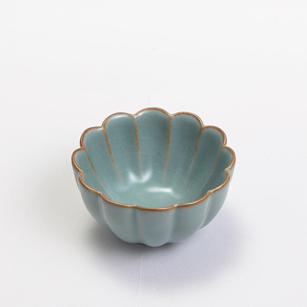 Ru Ware Tea Set-2 Tasting Cups+1 Gongdao+1 Gaiwan - Lapsangstore