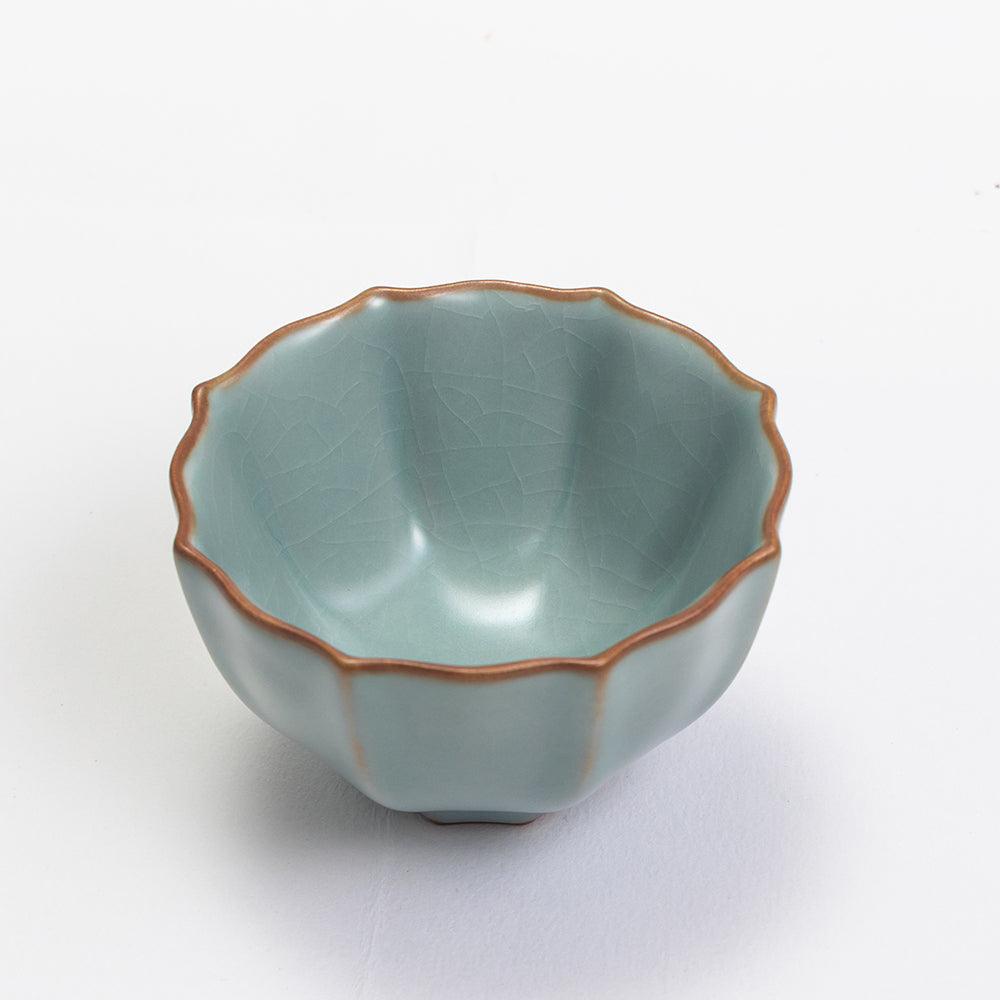 Ru Ware Tea Set-2 Tasting Cups+1 Gongdao+1 Gaiwan - Lapsangstore