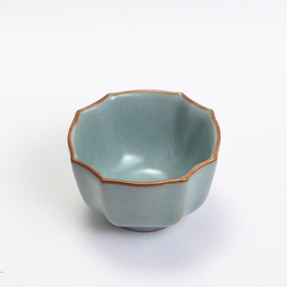 Ru Ware Tea Set-2 Tasting Cups+1 Gongdao+1 Gaiwan - Lapsangstore