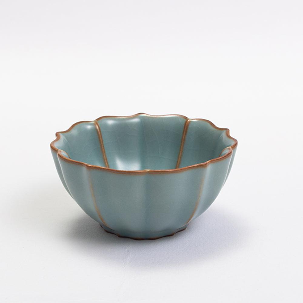 Ru Ware Tea Set-2 Tasting Cups+1 Gongdao+1 Gaiwan - Lapsangstore