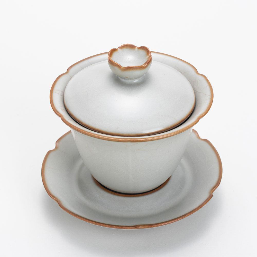 Ru Ware-Chinese Covered Tea Cup(盖碗) - Lapsangstore