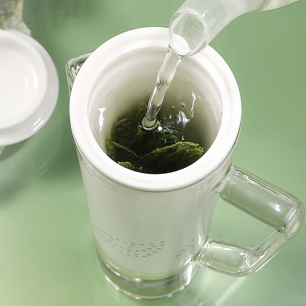 Dancer Tea Infuser with Ceramic Filter Green Tea Cup 舞者绿茶杯[TS25]