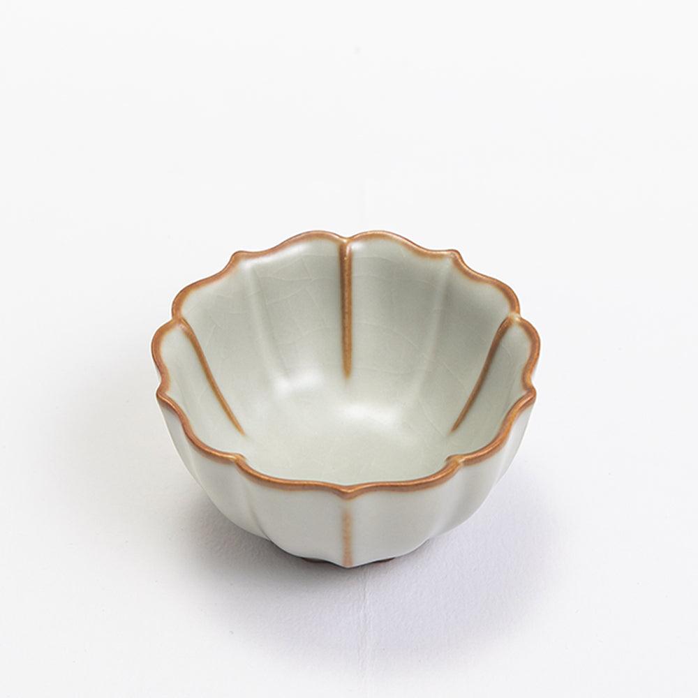 Ru Ware Tea Set-2 Tasting Cups+1 Gongdao+1 Gaiwan - Lapsangstore