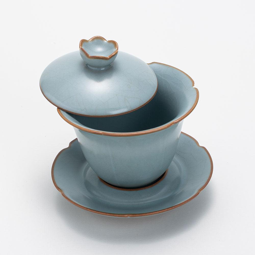 Ru Ware-Chinese Covered Tea Cup(盖碗) - Lapsangstore