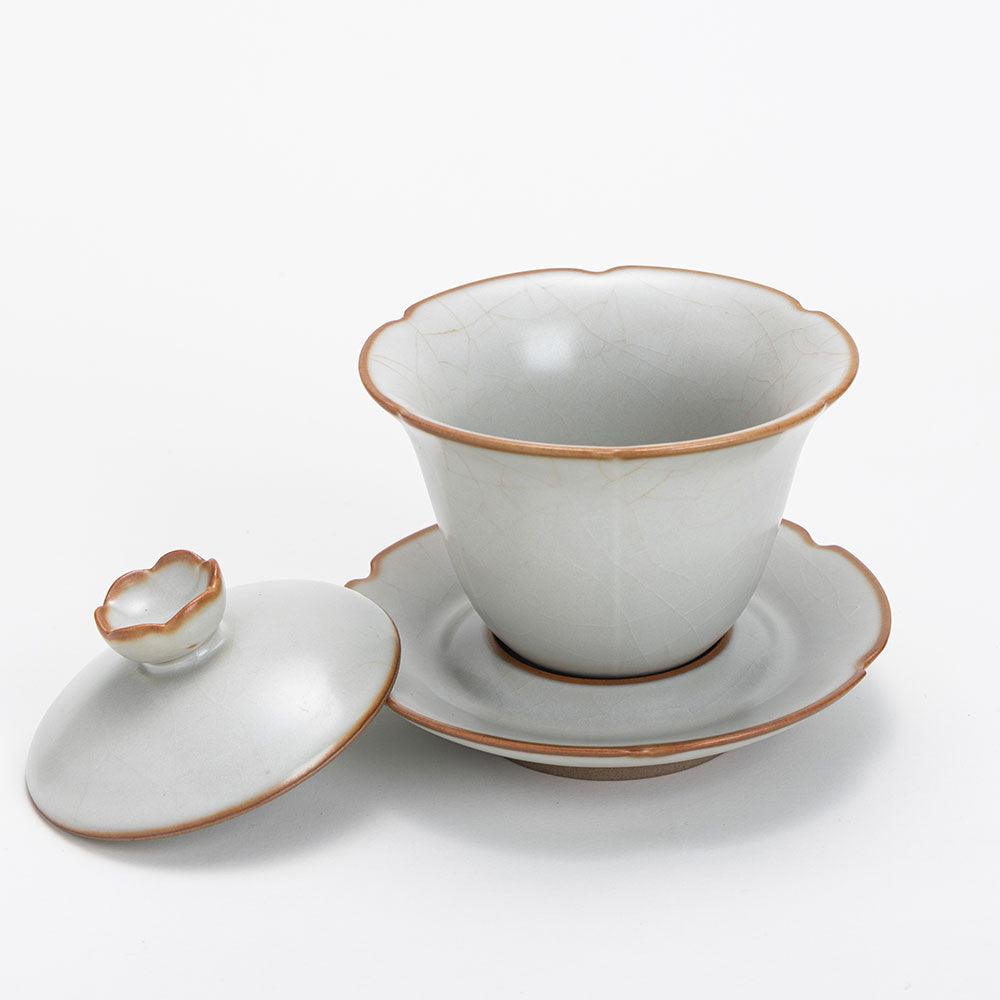 Ru Ware-Chinese Covered Tea Cup(盖碗) - Lapsangstore