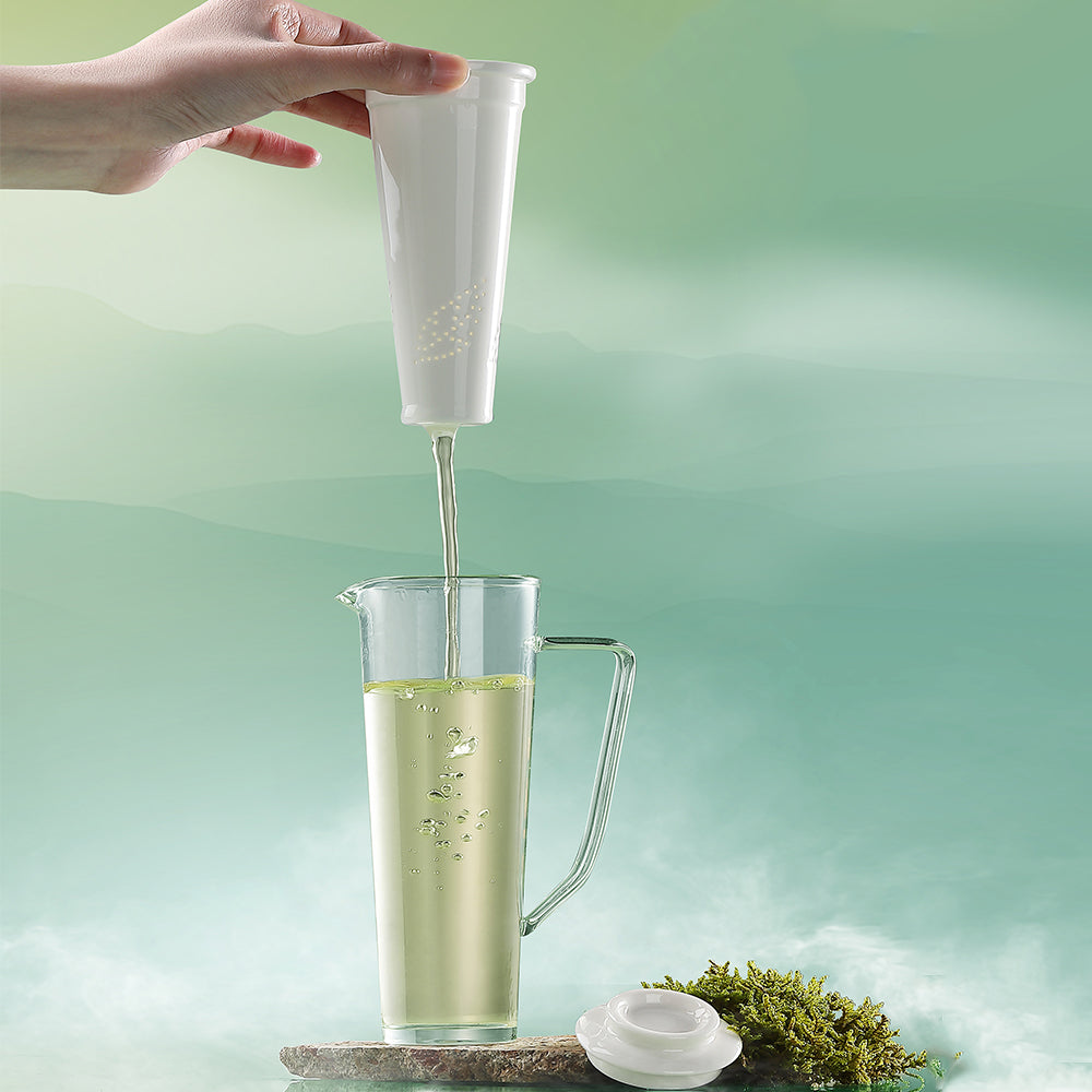 Dancer Tea Infuser with Ceramic Filter Green Tea Cup 舞者绿茶杯[TS25]