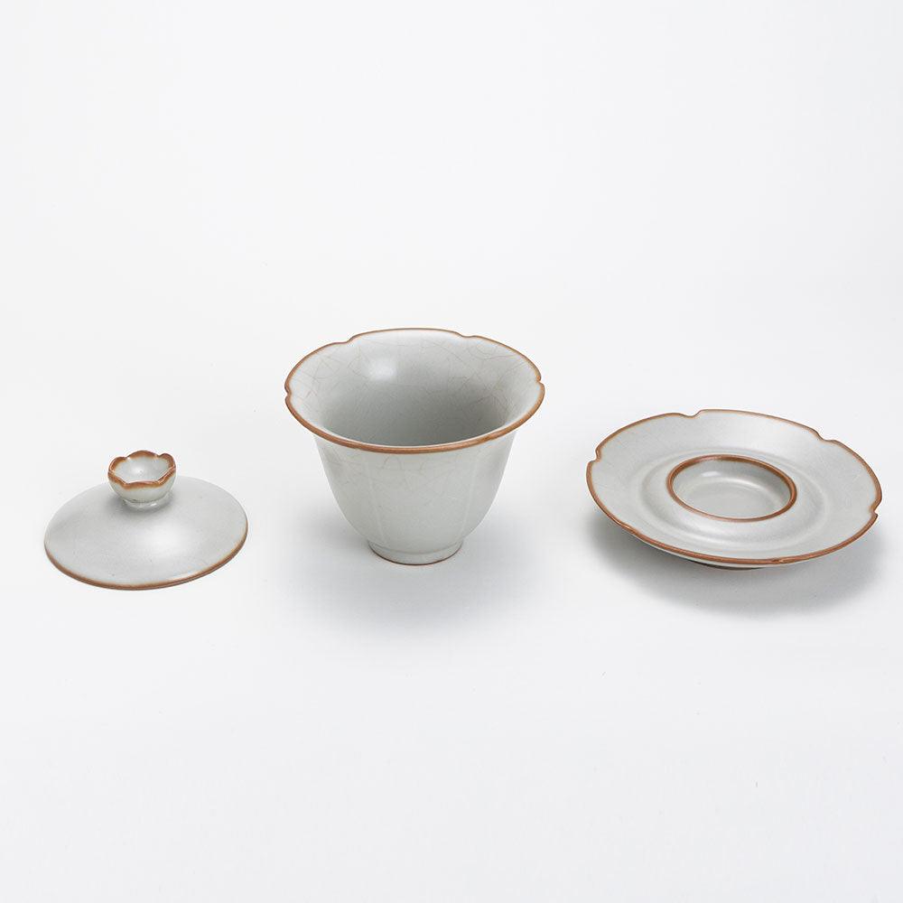 Ru Ware-Chinese Covered Tea Cup(盖碗) - Lapsangstore