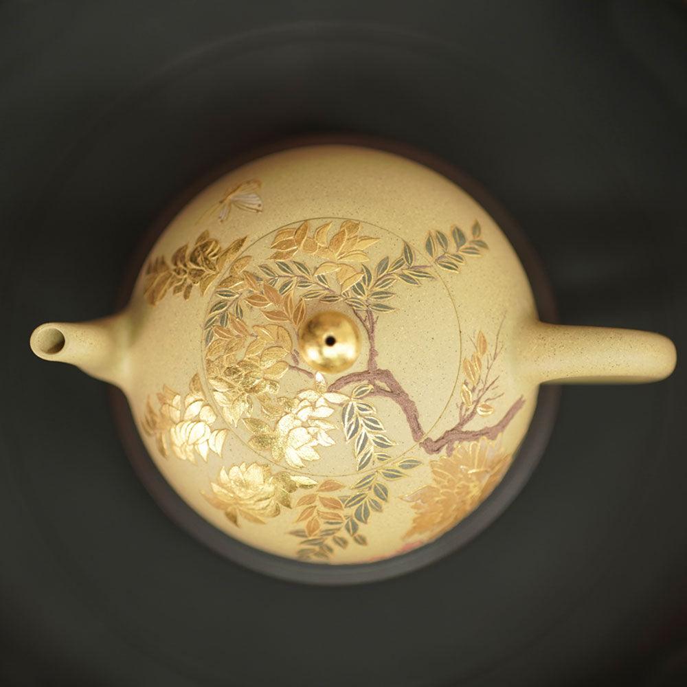 「ZhangYe（张烨）」YiXing宜兴 ZiSha-Pot MeiRenJian-Pot美人肩壶 - Lapsangstore