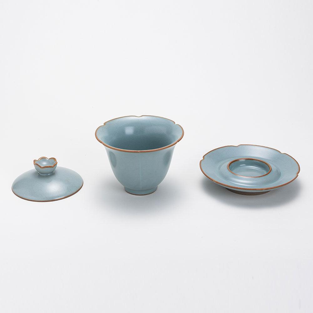 Ru Ware-Chinese Covered Tea Cup(盖碗) - Lapsangstore