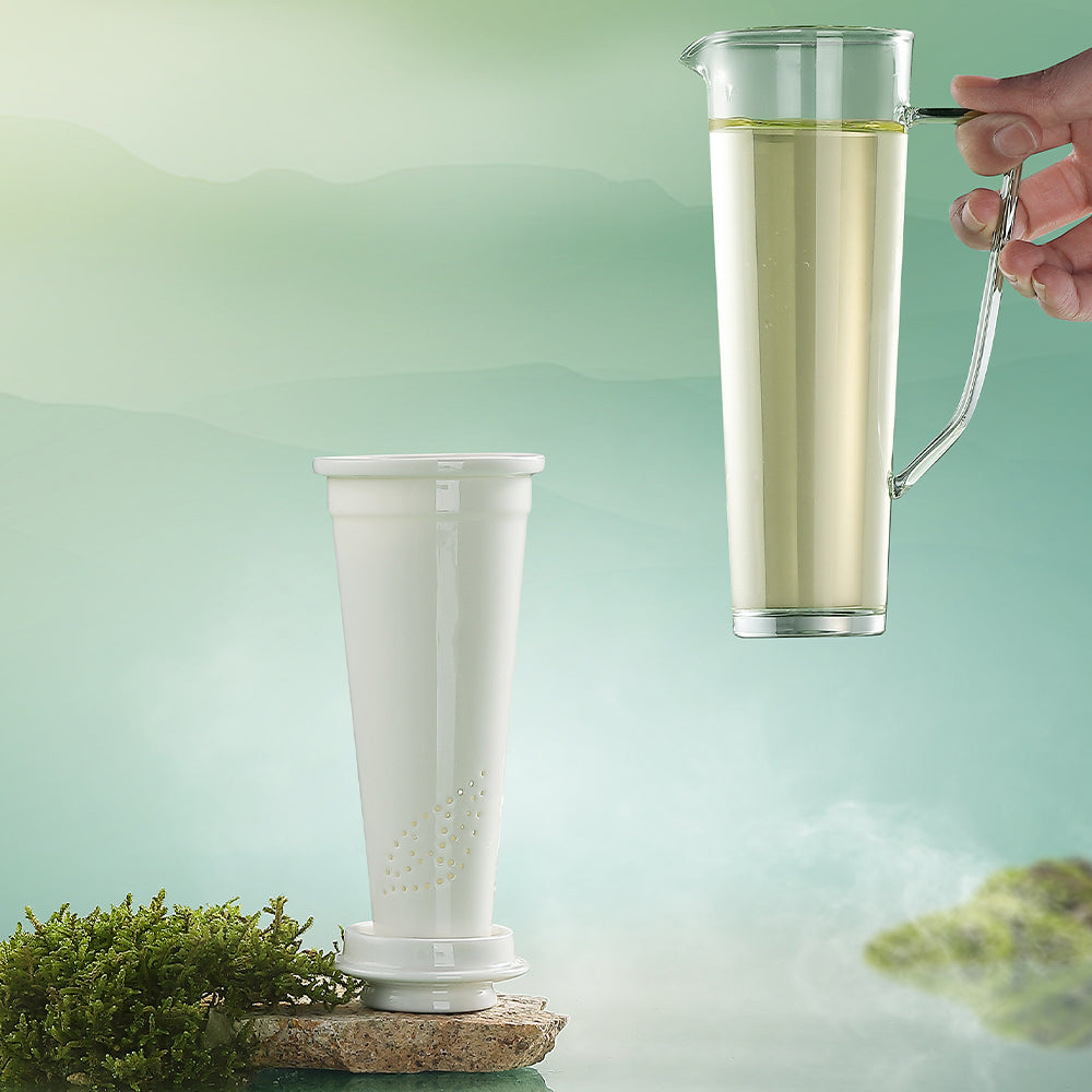 Dancer Tea Infuser with Ceramic Filter Green Tea Cup 舞者绿茶杯[TS25]
