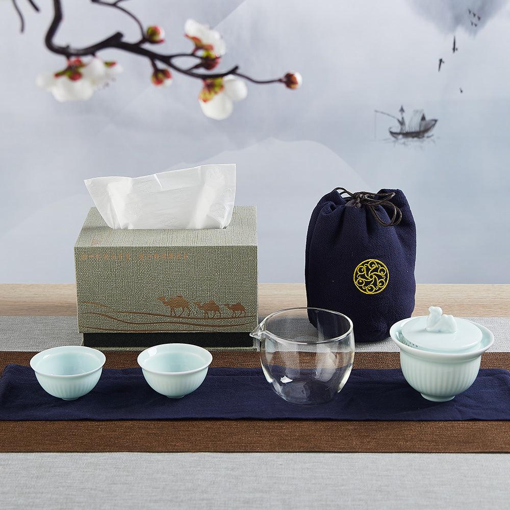 Tea Set-Leisure Time-Camel 余暇自在-骆驼 - Lapsangstore