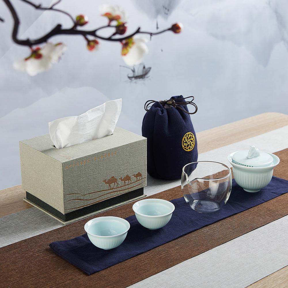 Tea Set-Leisure Time-Camel 余暇自在-骆驼 - Lapsangstore
