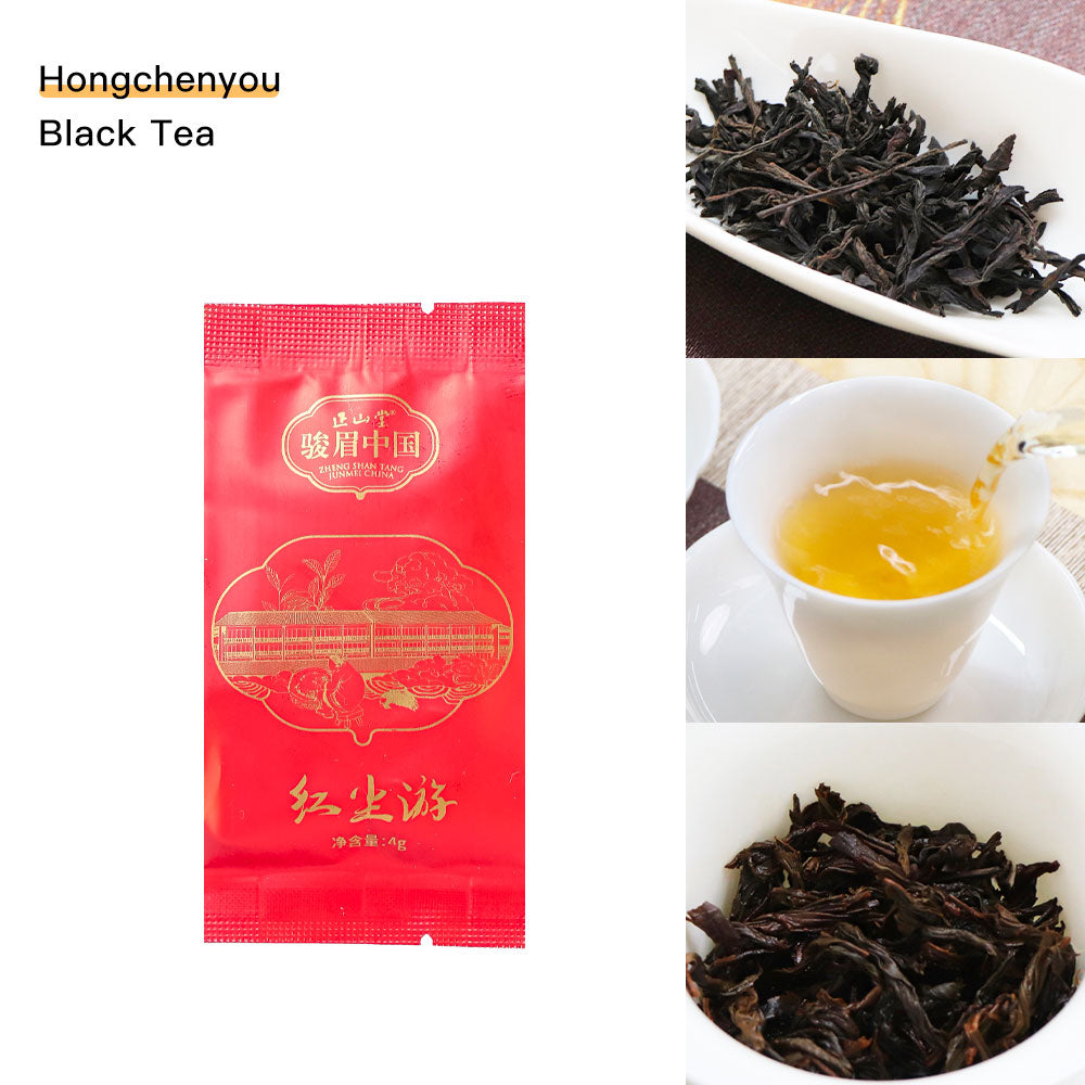 【Tea Sampler B】10 Flavors JunMei China Featured Tea Sachet Standard Collection 38g[SP02]