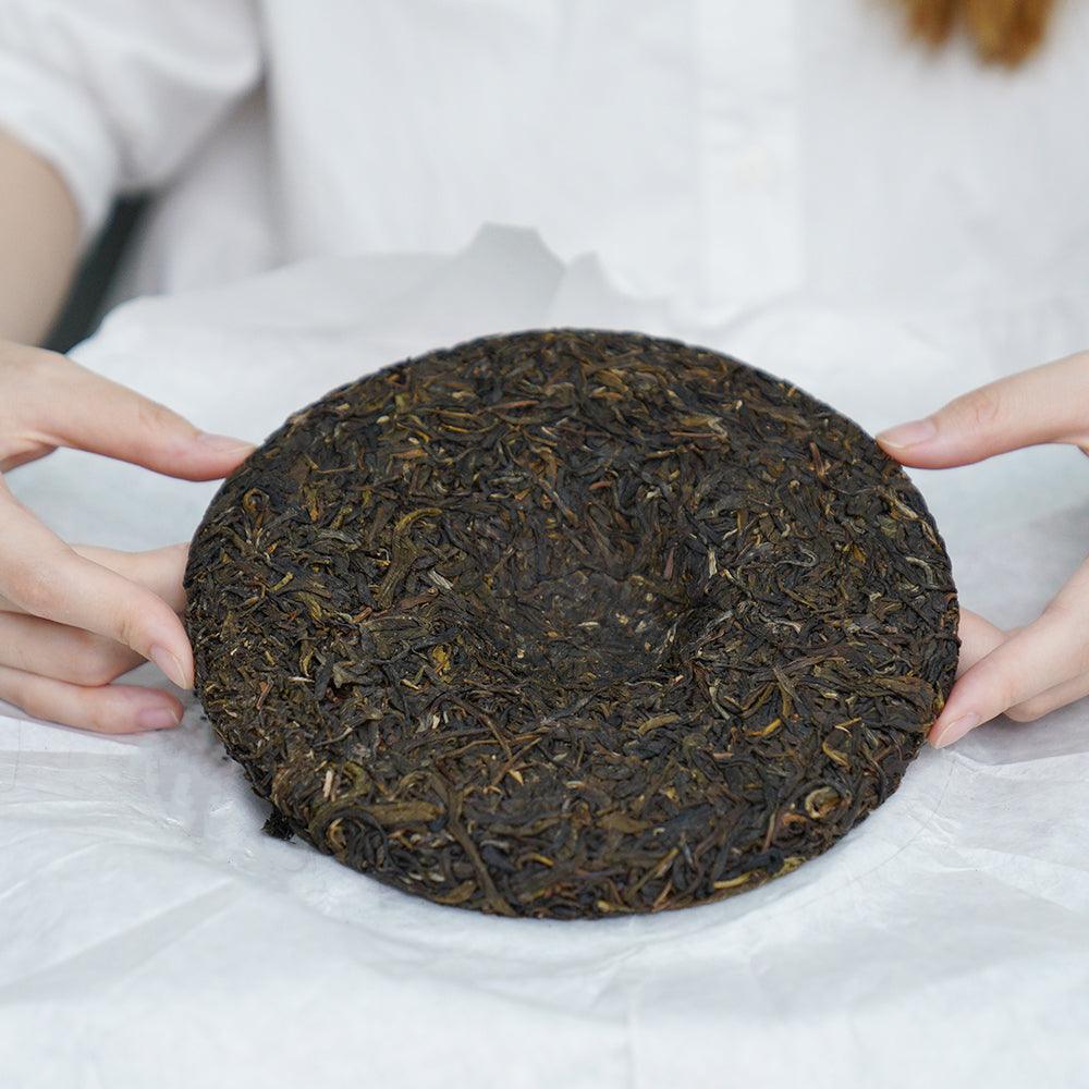 Pu Long Hao MoXiang Series Raw Pu‘er Tea 357g Cake - Lapsangstore
