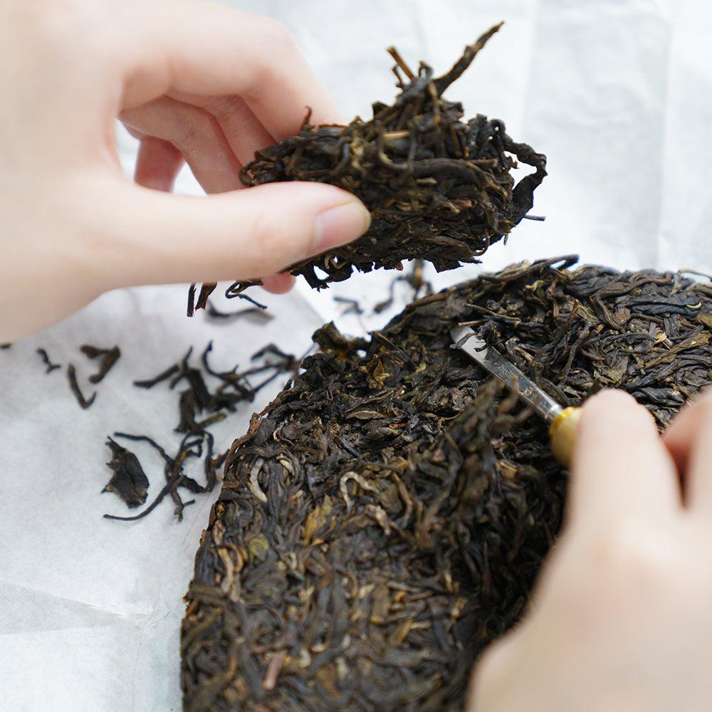Pu Long Hao MoXiang Series Raw Pu‘er Tea 357g Cake - Lapsangstore