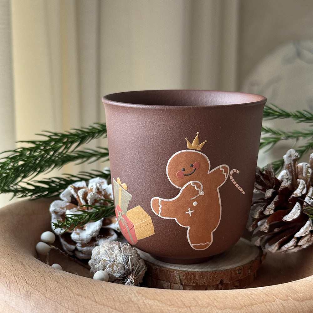 Yixing宜兴 Purple Clay 圣诞杯 Christmas Cup🎄🎁