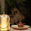 YiXing ZiSha Slope Mud GongDeng Pot 降坡泥宫灯壶 120ml[ZS15]