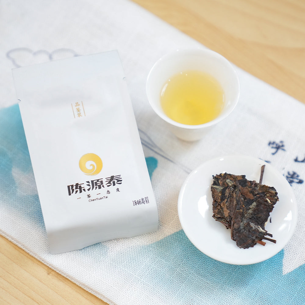 2018 Fuding Alpine Shou Mei(1846) White Tea 350g Cake