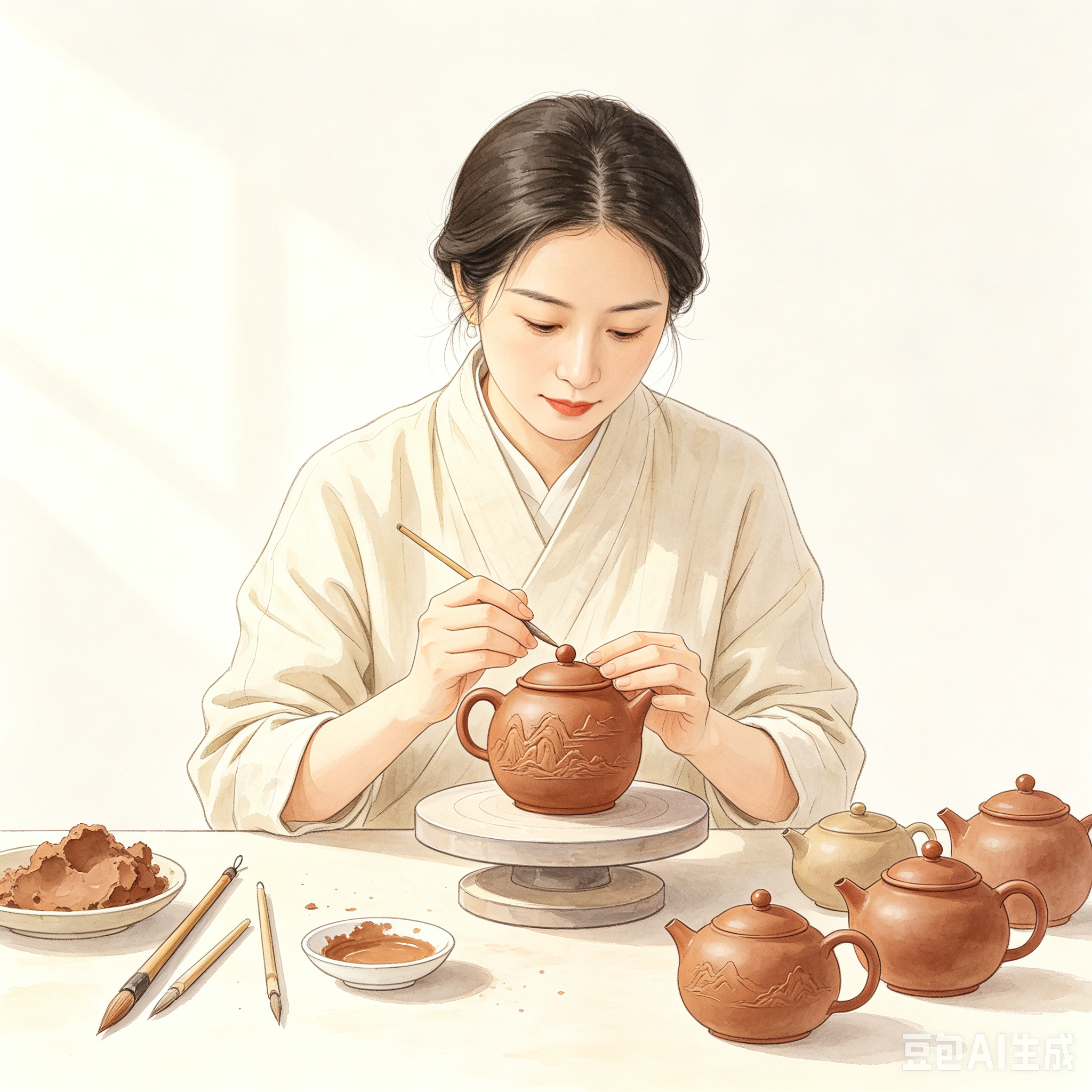 Custom Full Handmade Yixing Zisha Teapot 全手工紫砂定制