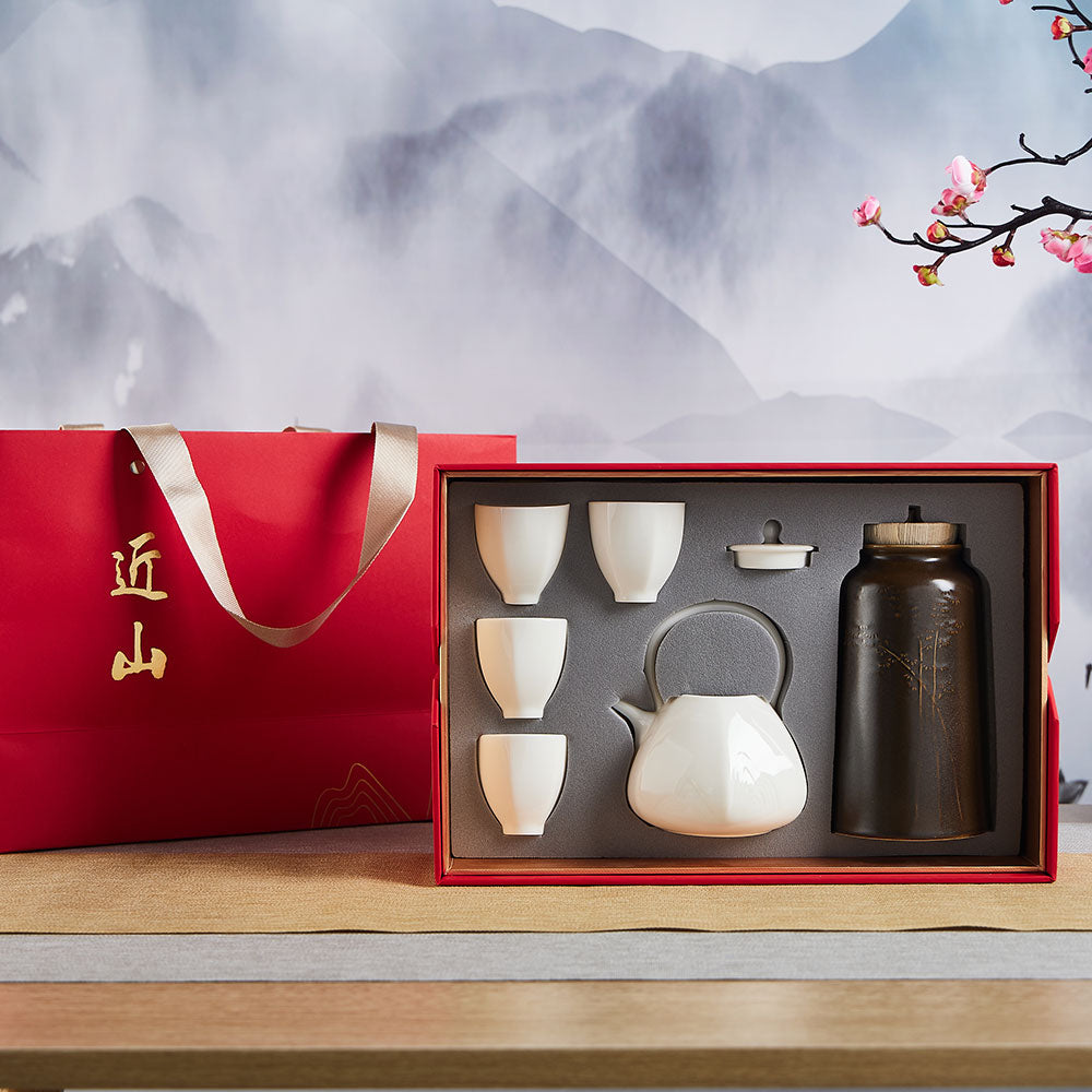 Near-mountain Tea Set(近山茶具)Jingdezhen Gift Box