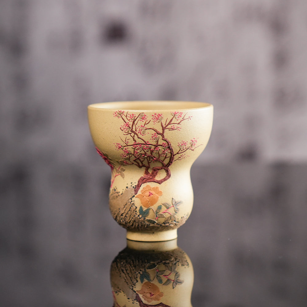 YiXing ZiSha Blessing Gourd Cup福禄葫芦杯[ZS45]