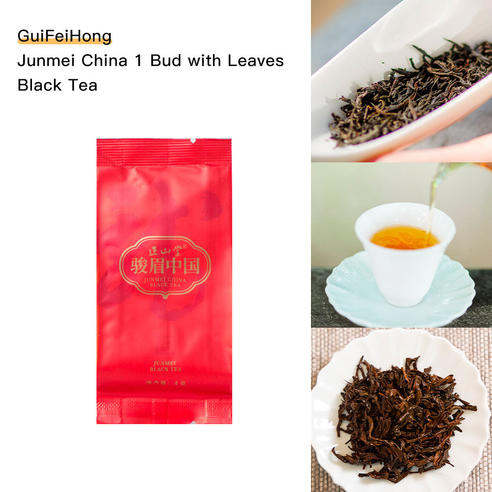 【Tea Sampler B】10 Flavors JunMei China Featured Tea Sachet Standard Collection 38g[SP02]