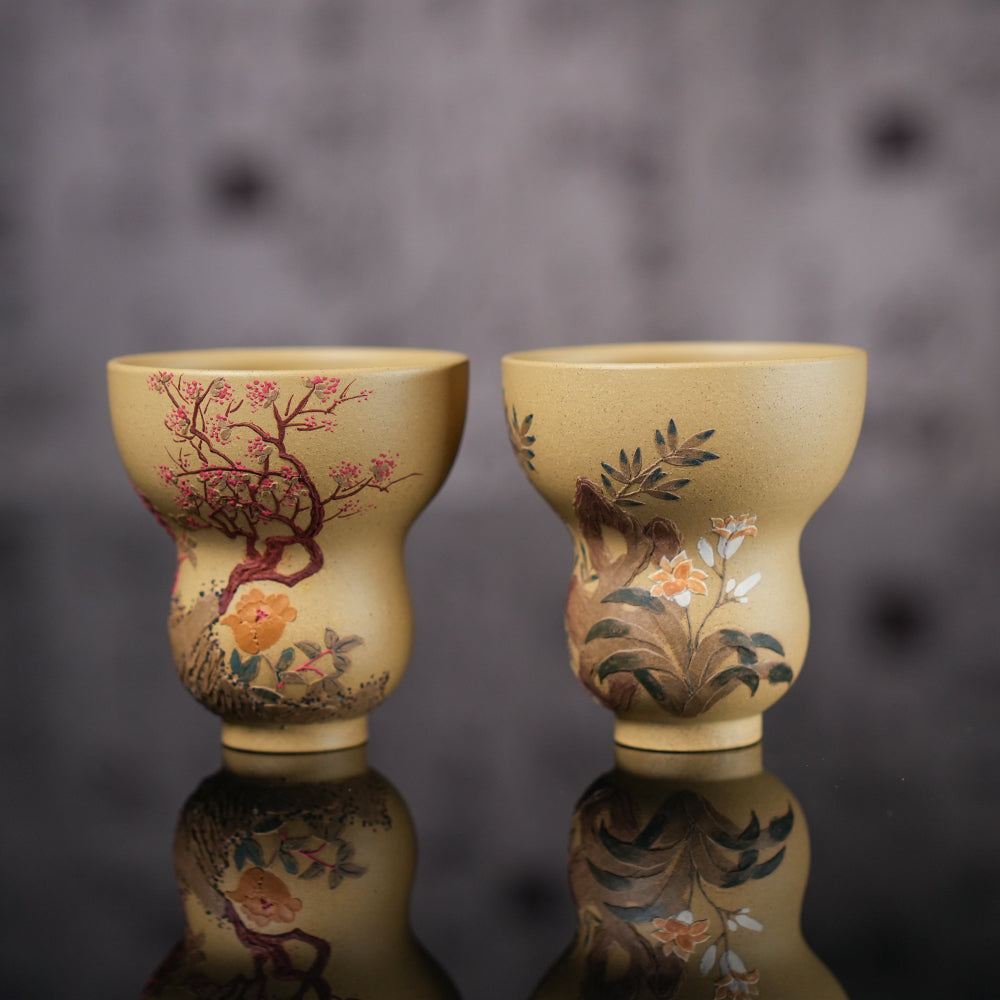 YiXing ZiSha Blessing Gourd Cup福禄葫芦杯[ZS45]