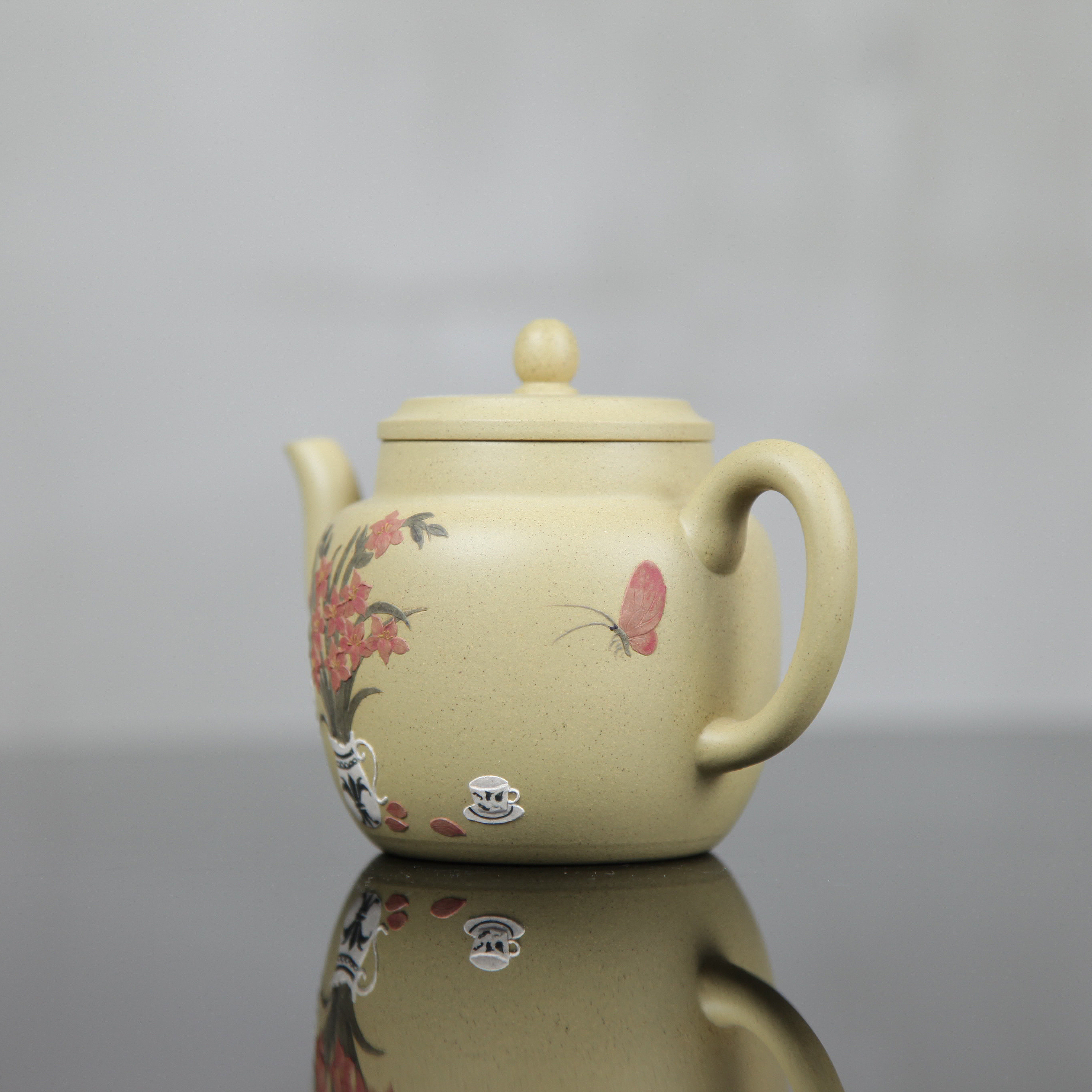 YiXing ZiSha Benshan Duan Clay Palace Lantern Pot本山段泥宫灯壶[ZS67]