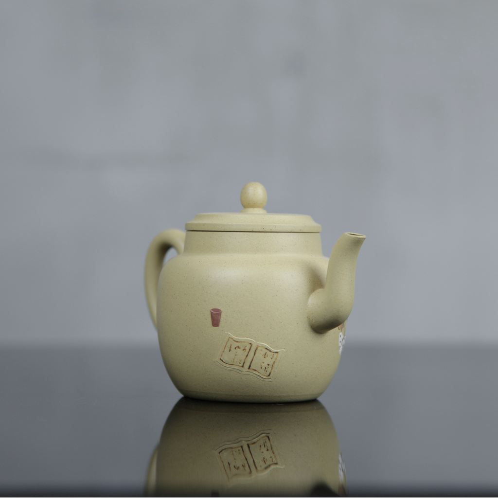 YiXing ZiSha Benshan Duan Clay Palace Lantern Pot本山段泥宫灯壶[ZS67]