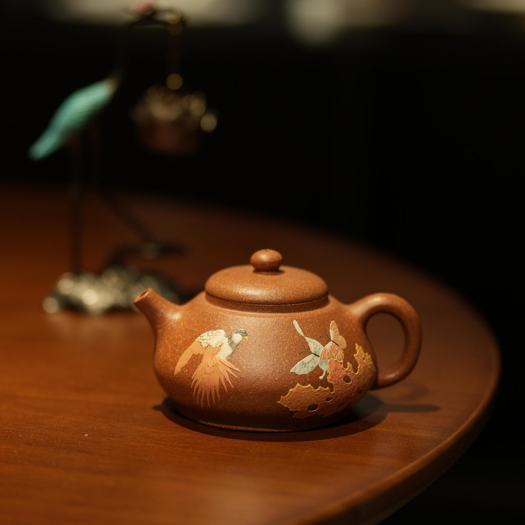 YiXing ZiSha Amazing Beauty惊鸿 Small Shipiao Pot小石瓢壶130ml[ZS79]