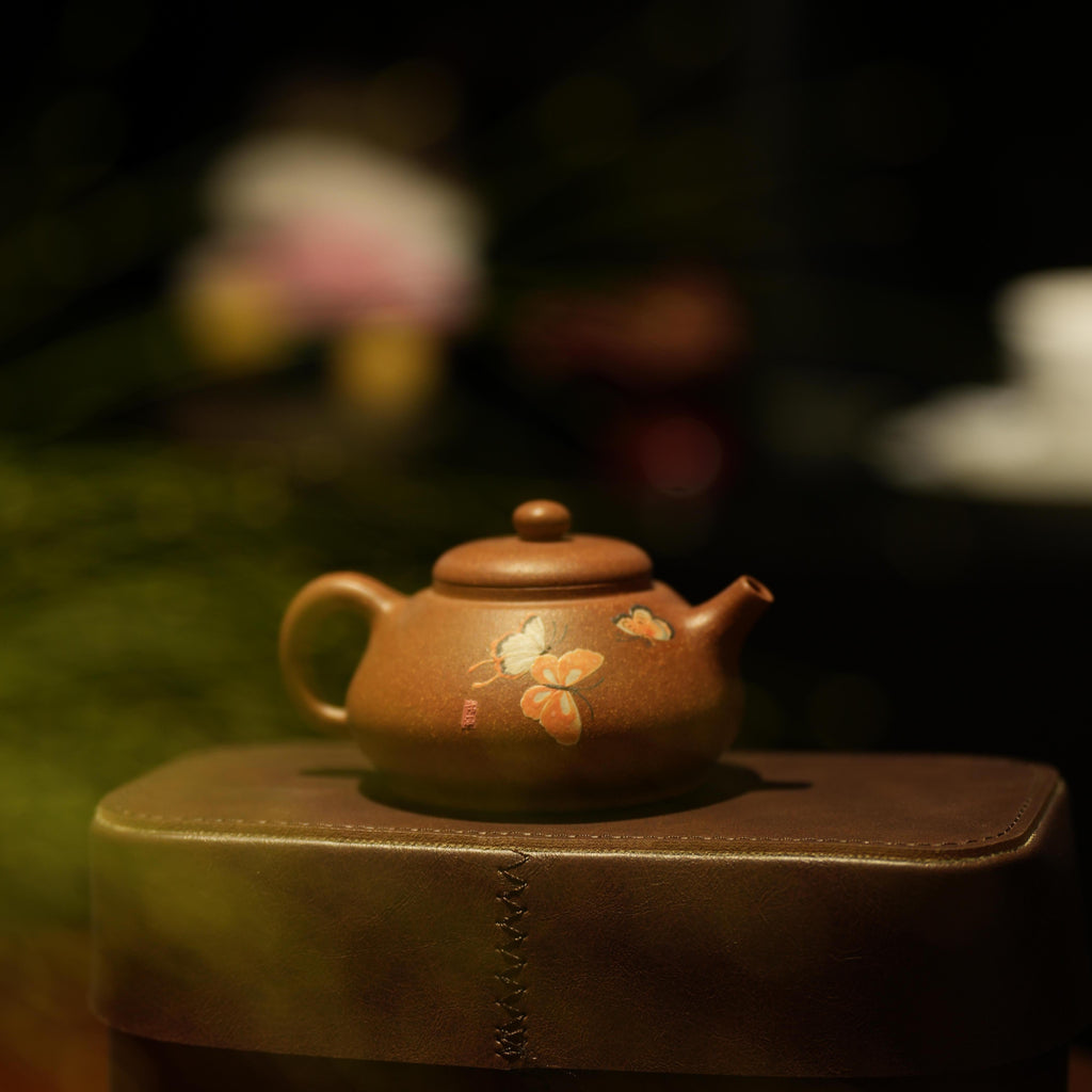 YiXing ZiSha Amazing Beauty惊鸿 Small Shipiao Pot小石瓢壶130ml[ZS79]