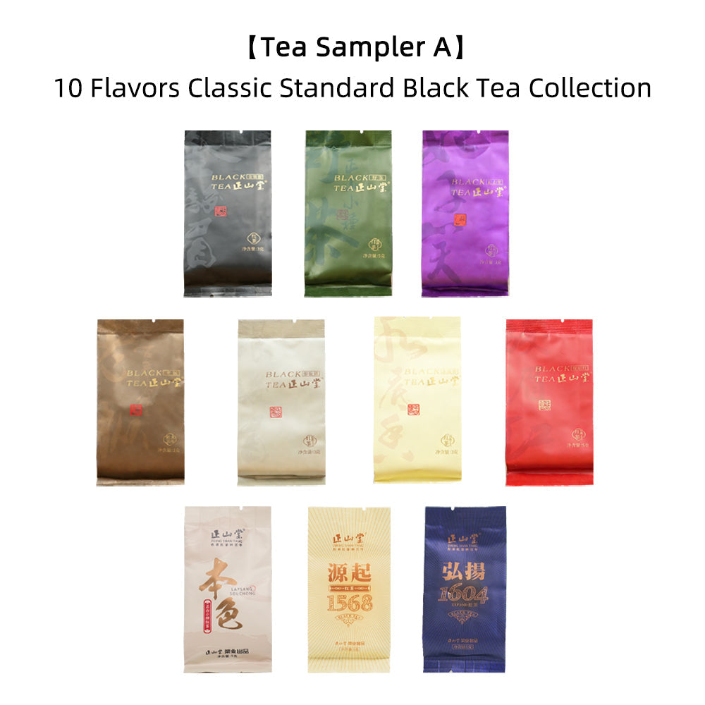 【Tea Sampler A】10 Flavors Classic Standard Black Tea Sachet Collection 40g[BT01]