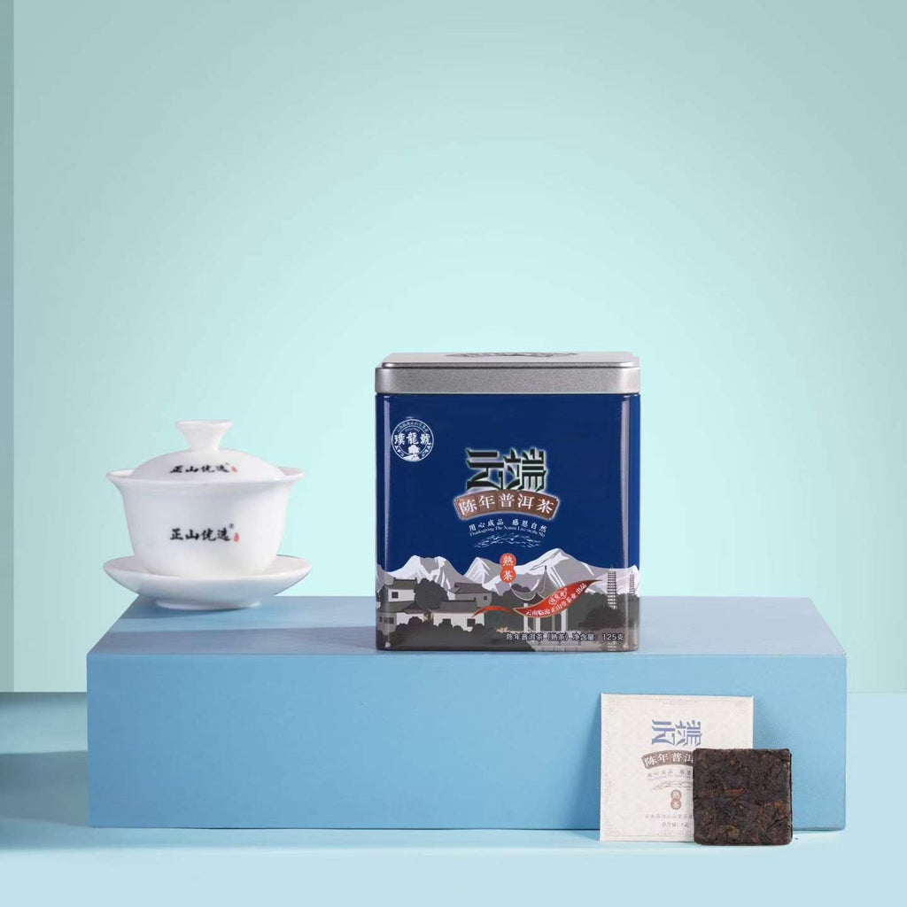 Aged Yunnan Ripe Pu‘er Tea 云南熟普 125g Box[PT02]