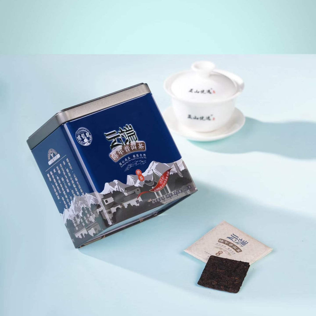 Aged Yunnan Ripe Pu‘er Tea 云南熟普 125g Box[PT02]