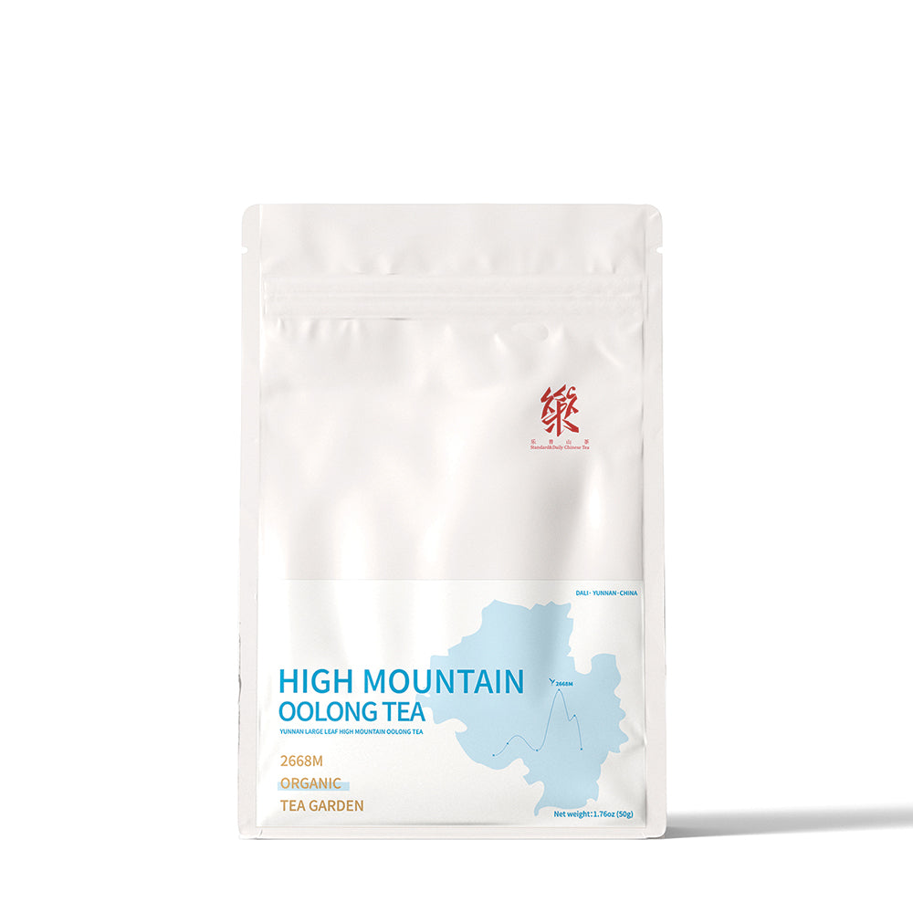 Yunnan 2668m Altitude Organic Manor Oolong Tea 50g Pouch