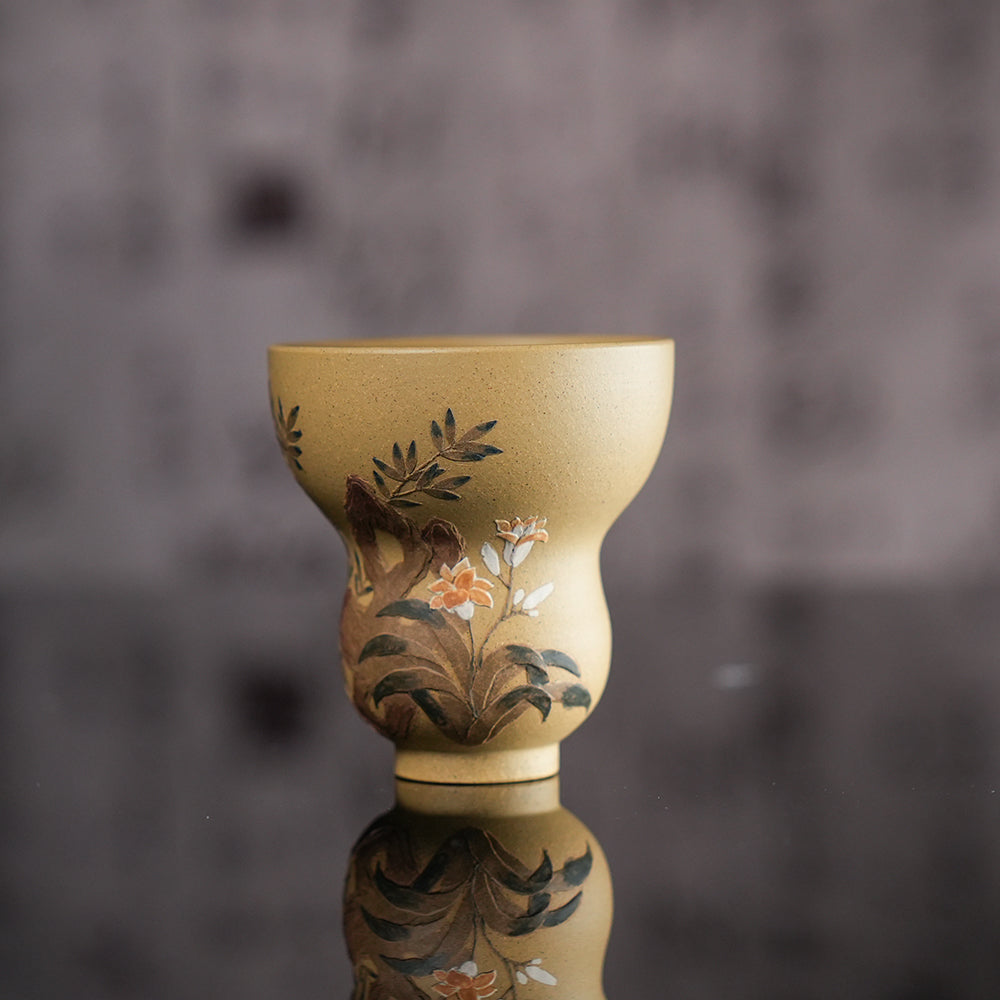 YiXing ZiSha Blessing Gourd Cup福禄葫芦杯[ZS45]