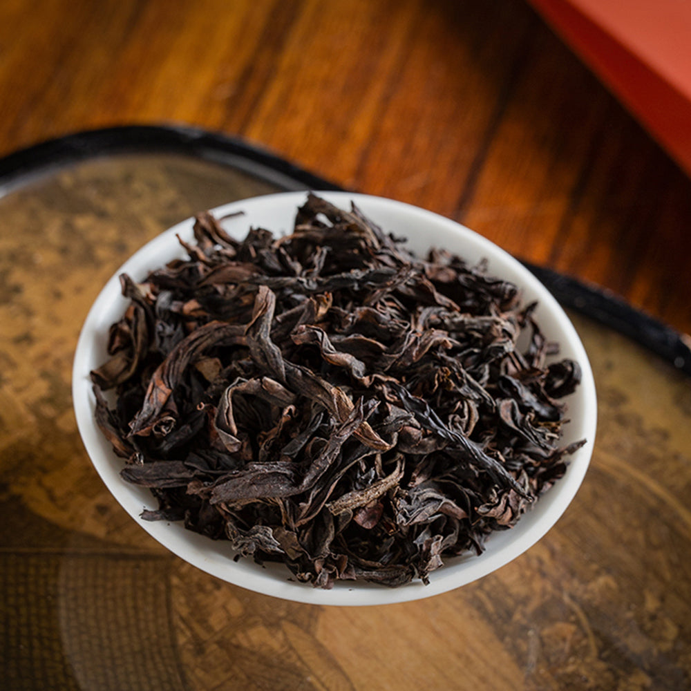 Wang Tian Ya Organic Ridge Cliff Cassia Rock Tea 18g Box