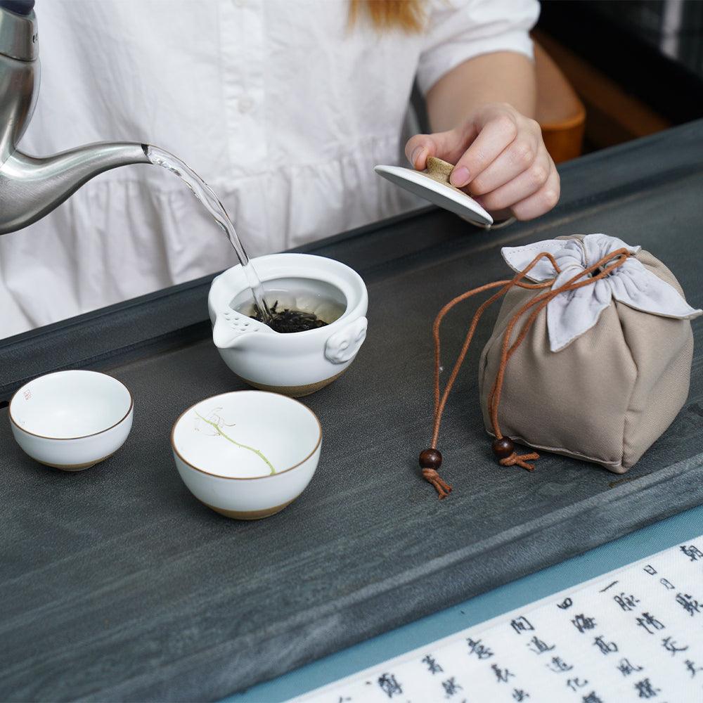 Kuai Ke Cup - Porcelain Personal Enjoy Tea Sets. - Lapsangstore