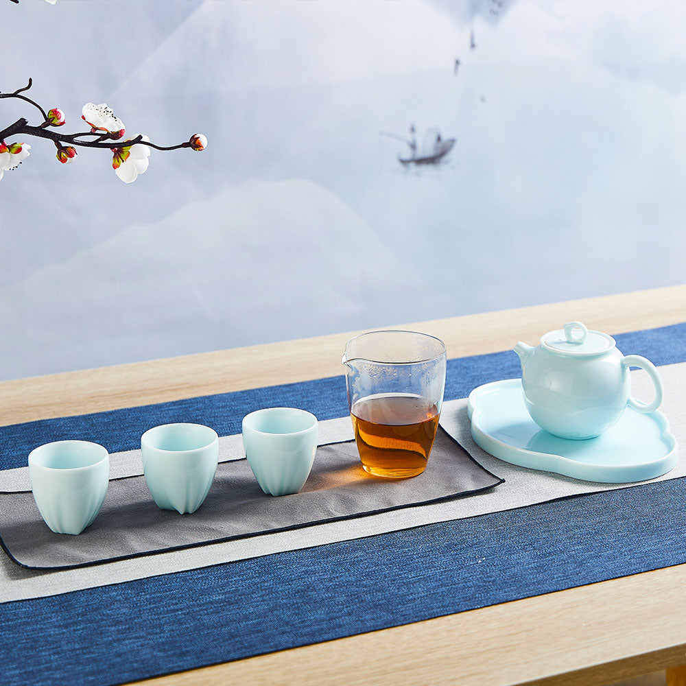 Malus Spectabilis on the Moon月上海棠 Tea Set Gift Box[TS21]