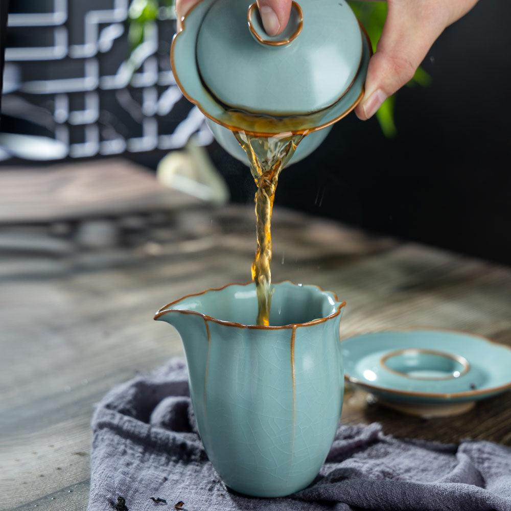 Ru Ware-Chinese Covered Tea Cup(盖碗) - Lapsangstore