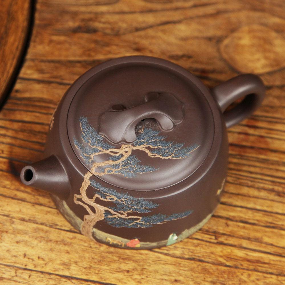「ZhangYe（张烨）」YiXing宜兴 ZiSha-Pot ChenXinRuYi-Pot称心如意壶 - Lapsangstore
