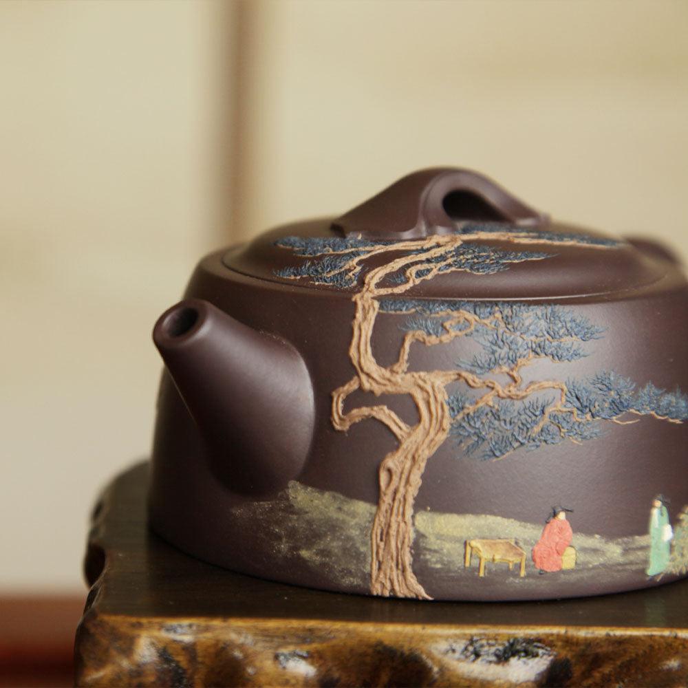「ZhangYe（张烨）」YiXing宜兴 ZiSha-Pot ChenXinRuYi-Pot称心如意壶 - Lapsangstore
