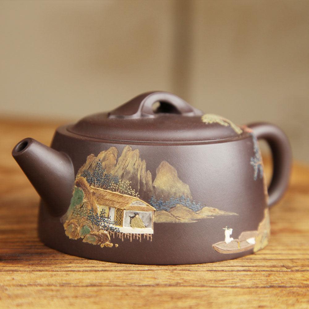 「ZhangYe（张烨）」YiXing宜兴 ZiSha-Pot ChenXinRuYi-Pot称心如意壶 - Lapsangstore