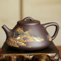 「ZhangYe（张烨）」YiXing宜兴 ZiSha-Pot ShiPiao-Pot石瓢壶 - Lapsangstore